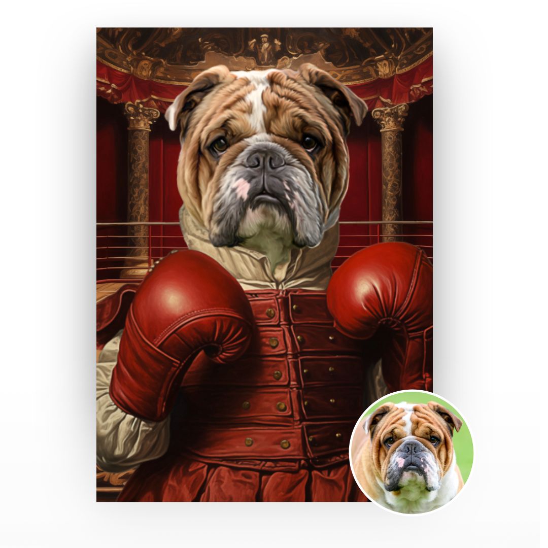 El Boxer - Retrato de Mascota