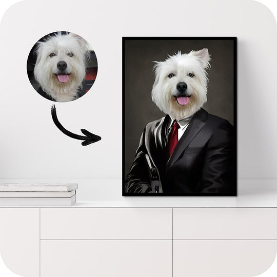 Gepersonaliseerd Huisdier Portret: De Maffia