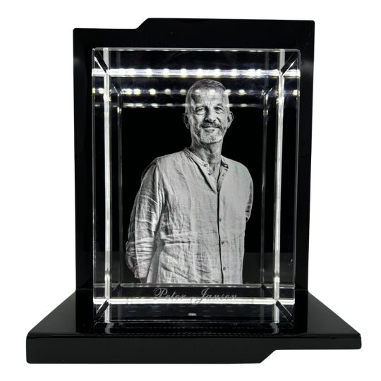 Foto in 3D Glas