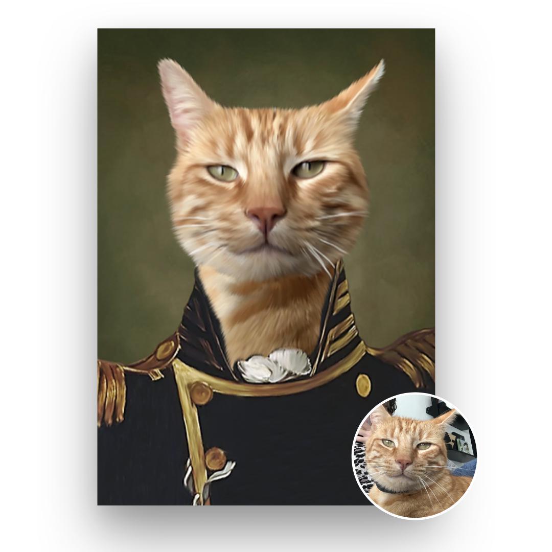 The Admiral - Pet portrait