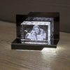Eigen foto in 3D Glasblok - Horizontaal-My Cartoon
