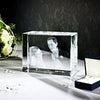 Eigen foto in 3D Glasblok - Horizontaal-My Cartoon